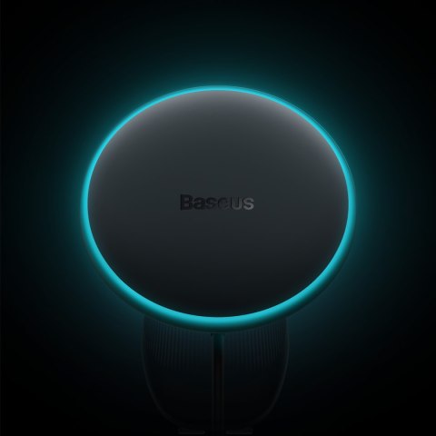 Uchwyt samochodowy na iPhone z ładowarką indukcyjną 15W na kratkę nawiewu - czarny