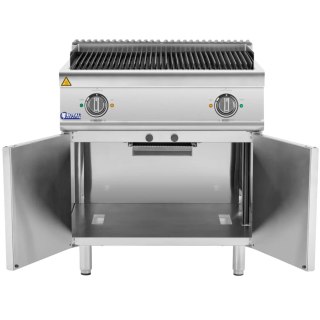 Grill lawowy elektryczny z kamieniami 50-300C 8.1 kW 400 V