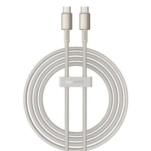 Kabel przewód Tungsten Gold USB-C 100W 2m - złoty