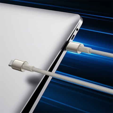 Kabel przewód Tungsten Gold USB-C 100W 2m - złoty
