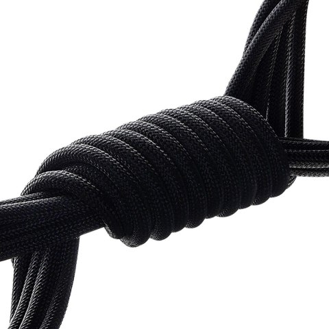 Kabel przewód Tungsten Gold z organizerem magnetycznym USB-C 100W 1m - czarny