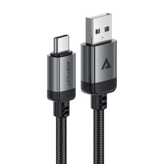 Kabel przewód USB-A - USB-C 480Mb/s 3A 1.2m - czarny