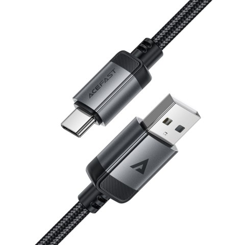Kabel przewód USB-A - USB-C 480Mb/s 3A 1.2m - czarny