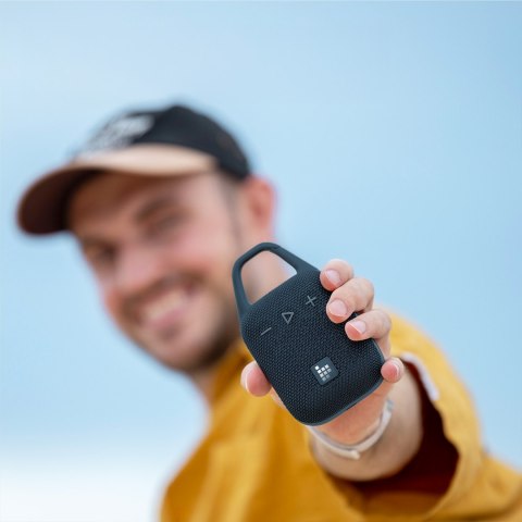 Mały turystyczny głośnik bezprzewodowy Mirtune H1 Bluetooth 8W - niebieski