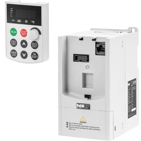 Przetwornica częstotliwości VFD falownik 500 Hz 1500 W 400 V