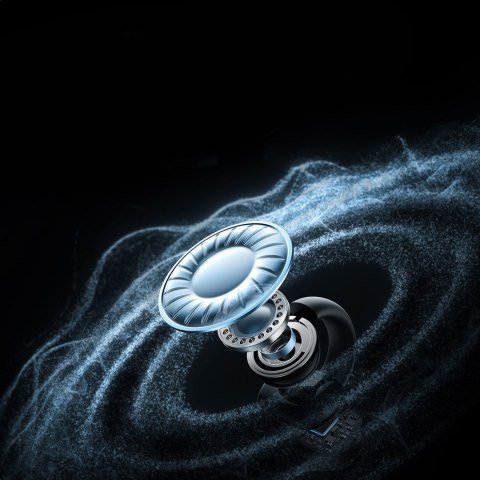 Słuchawki bezprzewodowe HiTune S3 AI ENC TWS - czarne