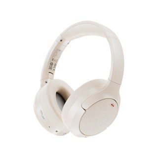 Słuchawki nauszne H6 ANC bezprzewodowe Bluetooth 5.3 IPX4 - białe