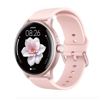 Smartwatch Classis Series JR-FC1 z funkcją odbierania połączeń IP68 - różowy
