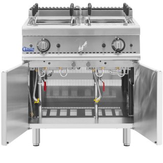 Warnik do makaronu makaroniarka na gaz propan butan / LPG / ziemny 4 x 4 kW