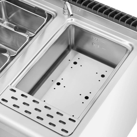 Warnik do makaronu makaroniarka na gaz propan butan / LPG / ziemny 4 x 4 kW