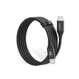 Kabel przewód CDX 100W 5A Power Delivery USB-C 1m - czarny