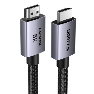 Kabel przewód HDMI 2.1 8K certyfikowany 5 m - szary