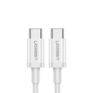Kabel przewód USB-C - USB-C PD QC AFC 1.5m - biały