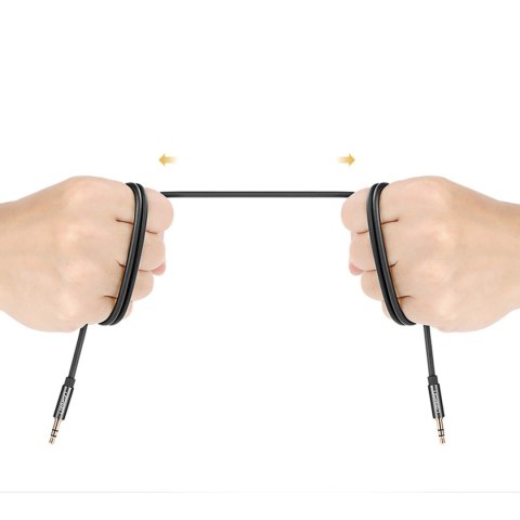 Kabel przewód audio AUX mini jack 3.5mm 3m - czarny