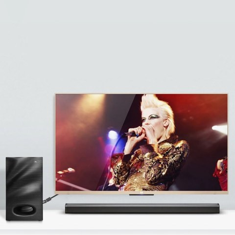 Kabel przewód audio mini jack 3.5mm (żeński) - 2RCA (męski) 1m - szary