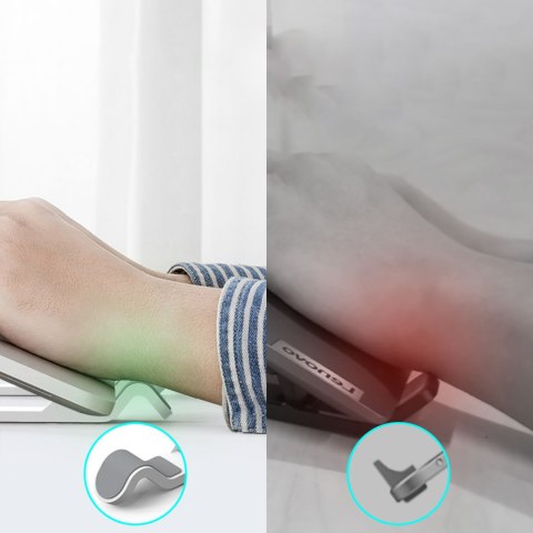 Podstawka PFB-A24 stojak pod laptopa składany - czarna