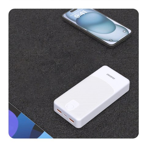 Powerbank K10Pro 20000mAh 2.4A USB-A - biały