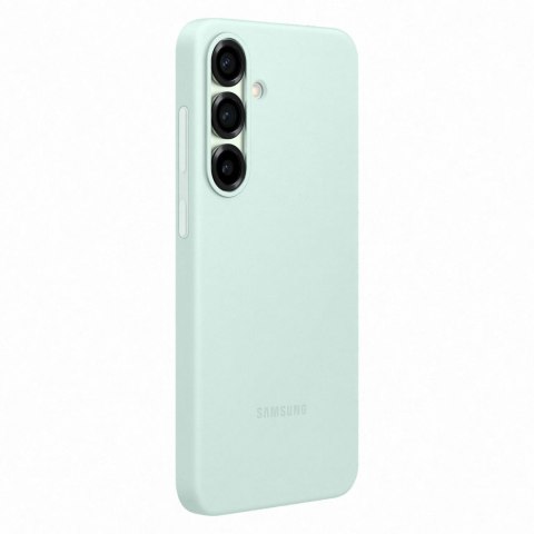 Etui plecki silikonowe Samsung Silicone Case do Samsung Galaxy S25+ - miętowe