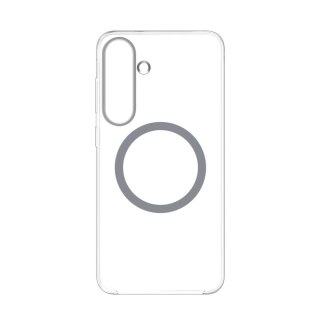 Etui silikonowe Samsung Clear Magnet Case z ringiem magnetycznym do Samsung Galaxy S25+ - przezroczyste
