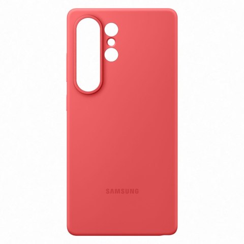 Etui silikonowe Samsung Silicone Case do Samsung Galaxy S25 Ultra - czerwone