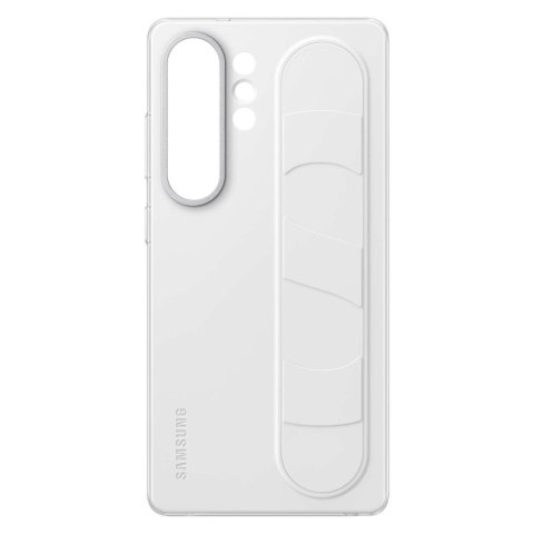 Etui silikonowe Samsung Standing Grip Case z uchwytem podstawką do Samsung Galaxy S25 Ultra - białe