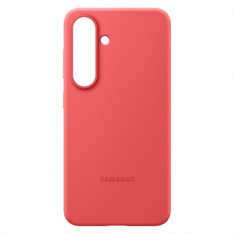 Etui silikonowe plecki Samsung Silicone Case do Samsung Galaxy S25 - czerwone
