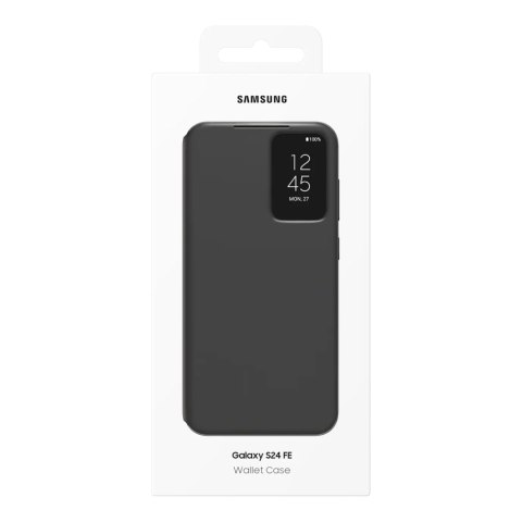 Etui z klapką Samsung Smart View Wallet do Samsung Galaxy S24 FE - czarne