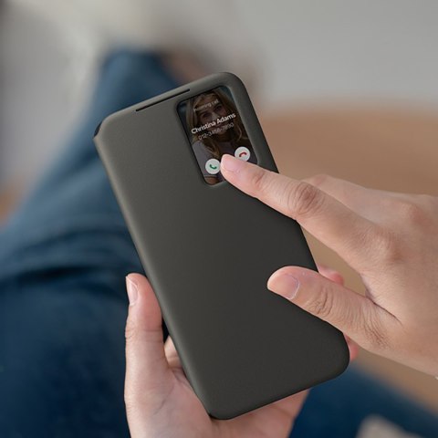Etui z klapką Samsung Smart View Wallet do Samsung Galaxy S24 FE - czarne