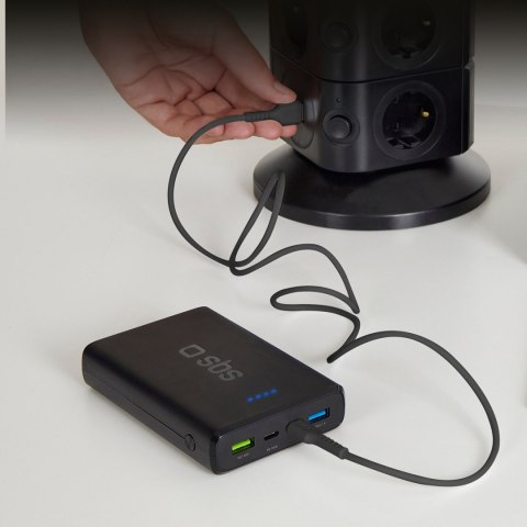 Kabel przewód USB-A - Micro-USB 1m - czarny