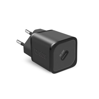 Ładowarka sieciowa Power Delivery GaN USB-C 20W - czarna