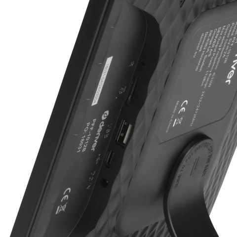 Ramka cyfrowa do zdjęć PFF-1012B 10.1'' 16 GB Wi-Fi microSD - czarna