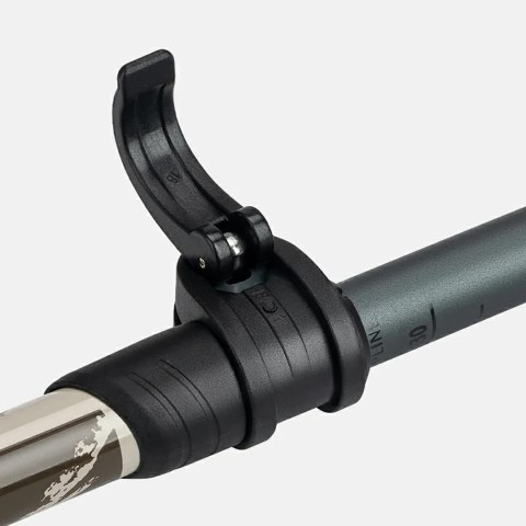 Kijki trekkingowe nordic walking aluminiowe 110 - 130 cm - brązowe