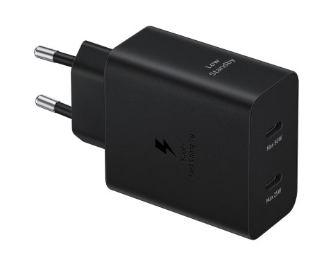 Ładowarka sieciowa Samsung USB-C 50W z kablem USB-C - czarna