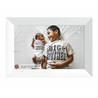 Ramka cyfrowa do zdjęć PFF-1026W 10.1'' 16 GB microSD Wi-Fi - biała