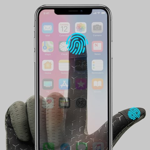 Rękawiczki rowerowe oddychające pełne rozmiar S - zielone