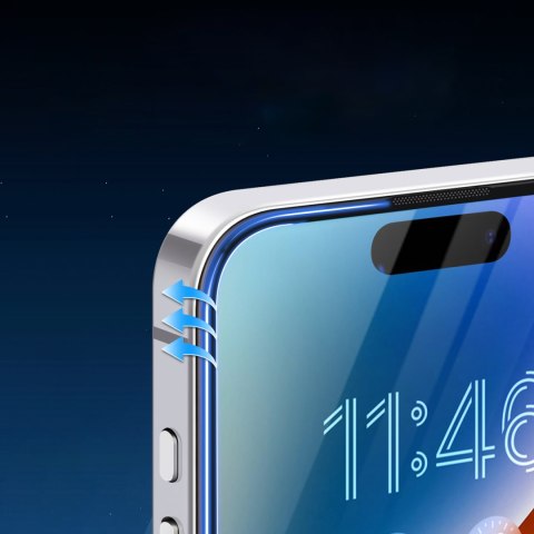 Szkło ochronne hartowane Corning Eyecare na iPhone 15 Plus/16 Plus