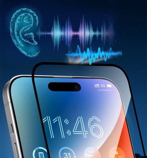 Szkło ochronne hartowane Corning Eyecare na iPhone 16 Pro Max