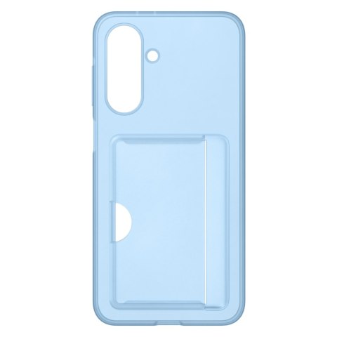 Etui Samsung Card Slot Case z kieszenią na karty na Samsung Galaxy A26 5G - niebieskie