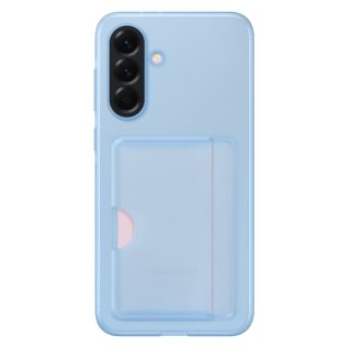 Etui Samsung Card Slot Case z kieszenią na karty na Samsung Galaxy A56 5G - niebieskie