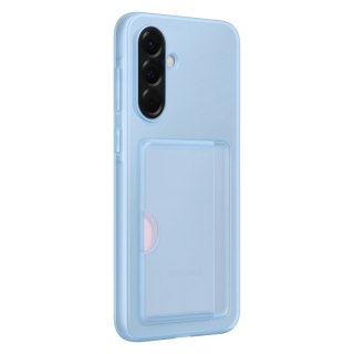 Etui Samsung Card Slot Case z kieszenią na karty na Samsung Galaxy A56 5G - niebieskie