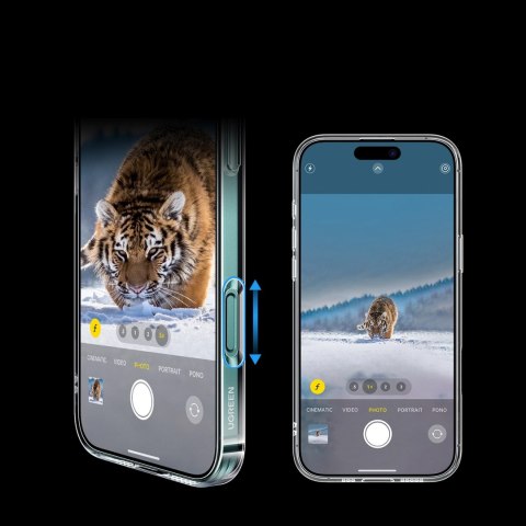 Etui case na iPhone 16 Classy Clear Magnetic z MagSafe - przezroczyste