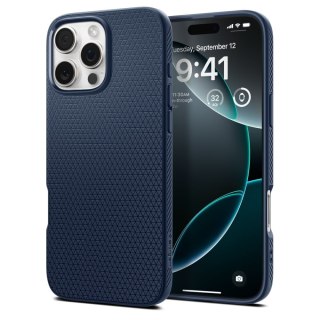 Etui case na iPhone 16 Pro Max Liquid Air - niebieskie