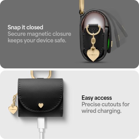 Etui na słuchawki AirPods 4 Cyrill Mini Bag - czarny