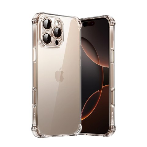 Etui ochronne na iPhone 16 Pro Bright Cushion CA101 - przezroczyste