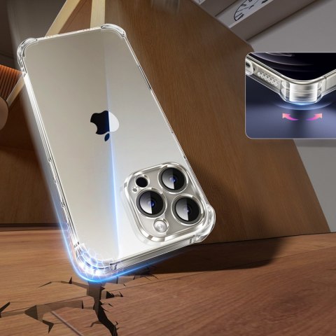 Etui ochronne na iPhone 16 Pro Max Bright Cushion CA101 - przezroczyste