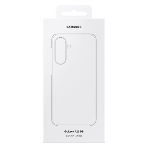 Etui pokrowiec silikonowy Samsung Clear Case na Samsung Galaxy A26 5G - przezroczyste