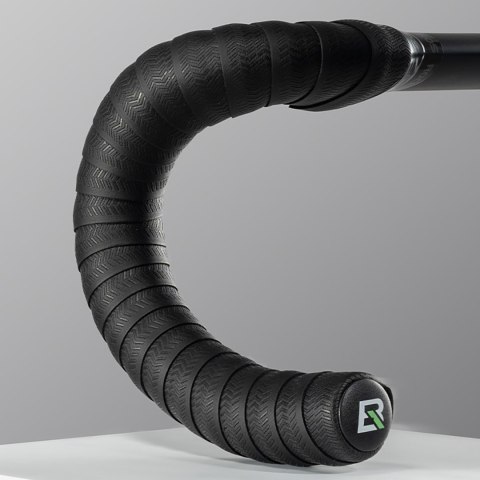 Owijka na kierownicę rowerową z PU wzór Velour - brązowa