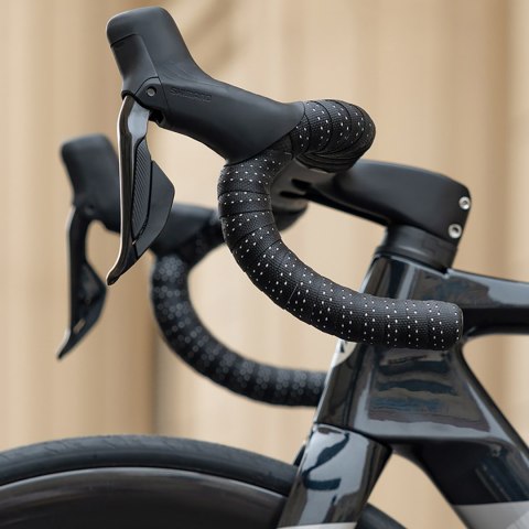 Owijka na kierownicę rowerową z pianki EVA wytłaczana - różowa