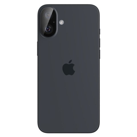 Szkło na aparat do iPhone 16 / 16 PLUS czarne - 2 szt.