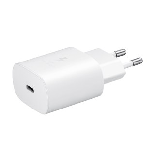 Szybka ładowarka sieciowa Samsung USB-C 25W - biała